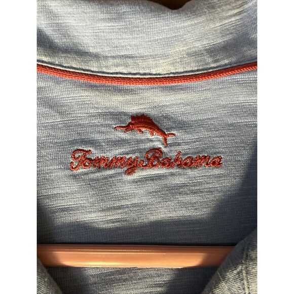 Tommy Bahama Men's XL Shirt Button Down Pima Cotton Blue - Picture 6 of 7